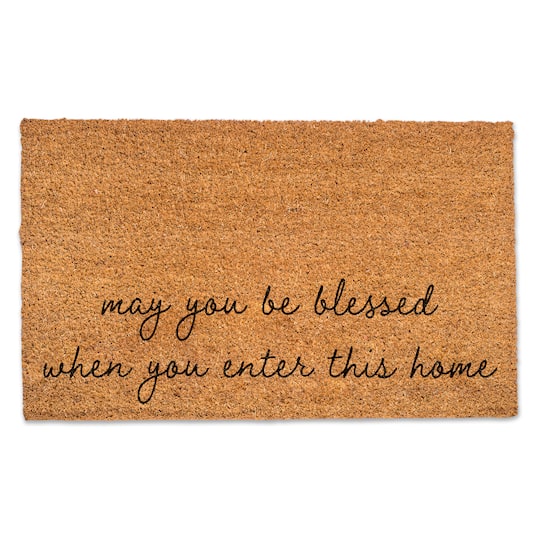 May You Be Blessed Doormat